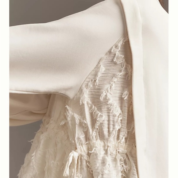 NWT By Anthropologie Twofer Sweatshirt M - Picture 3 of 9